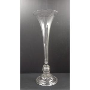 Très Grand Vase En Verre Soufflé_xixème