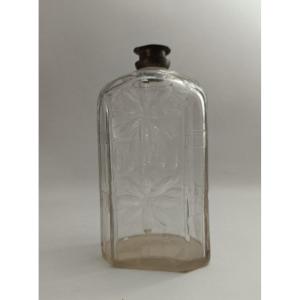 Bohemian Crystal Bottle _ 18th Century