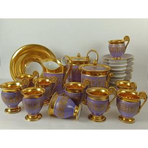 Paris Porcelain Coffee Service _ 19th Century