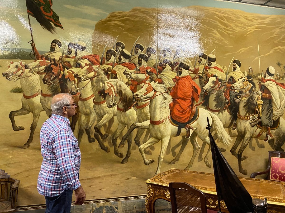 Peinture Historique, Le Panthéon De La Guerre "les Goumiers" Réf: 3-photo-2