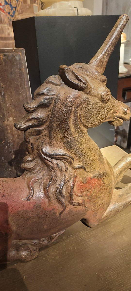 Cast Iron Unicorn.-photo-4