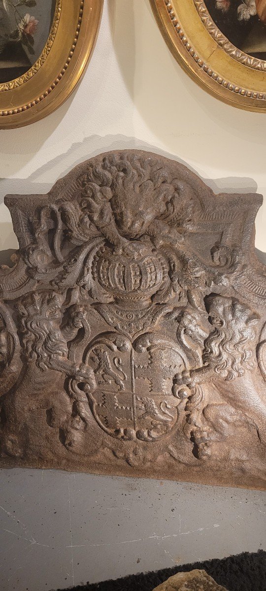 17th Century Fireplace Plate-photo-2