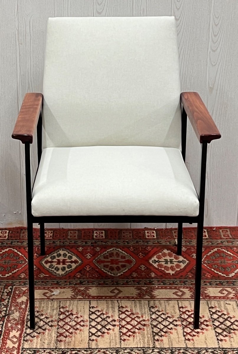 Pair Of Wim Rietveld Armchairs-photo-3