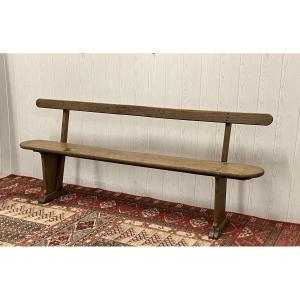 Bench With Backrest