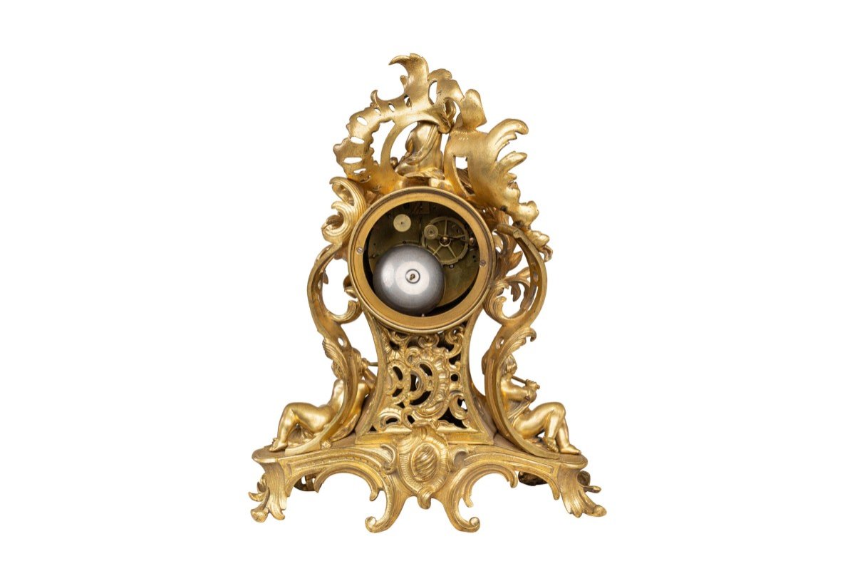 Louis XV Clock - Hv612-photo-4