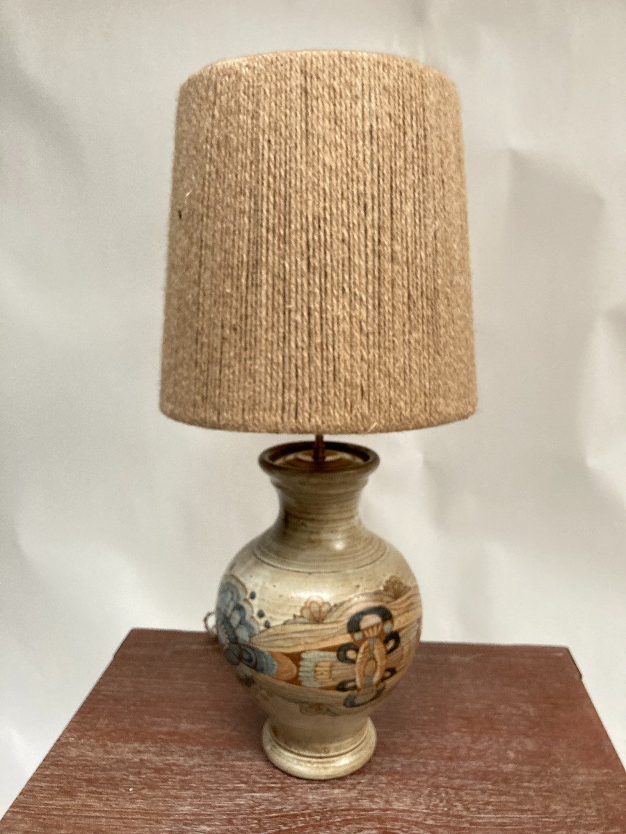 Handmade Lamp Signed Fievet