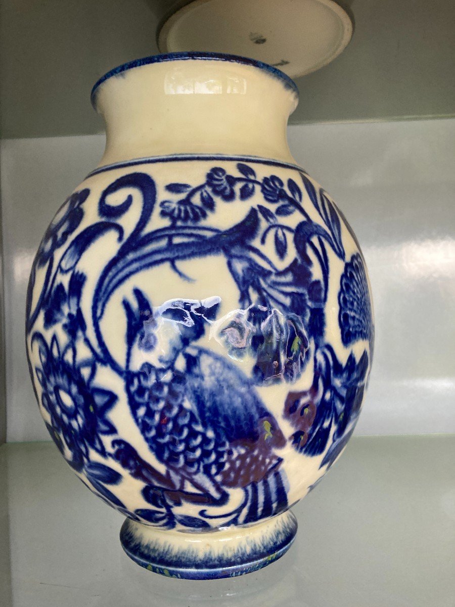 Beautiful Porcelain Vase From The Manufacture Nationale De Sèvres