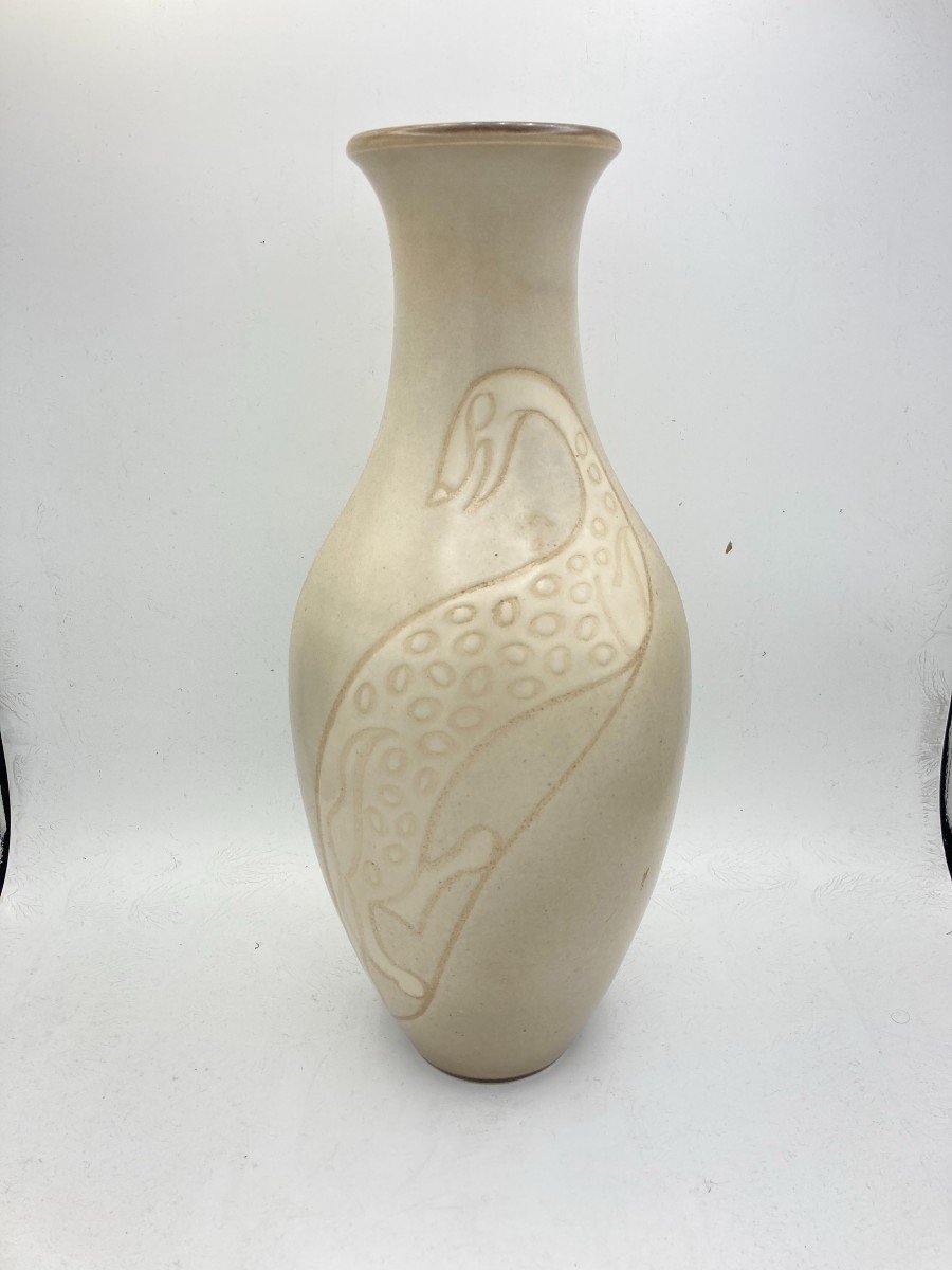 Rare Porcelain Vase From The Manufacture Nationale De Sevres-photo-2