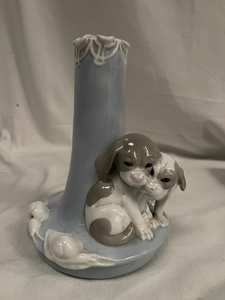 Porcelain Vase Circa 1940 Attributed To Bing & Grondal