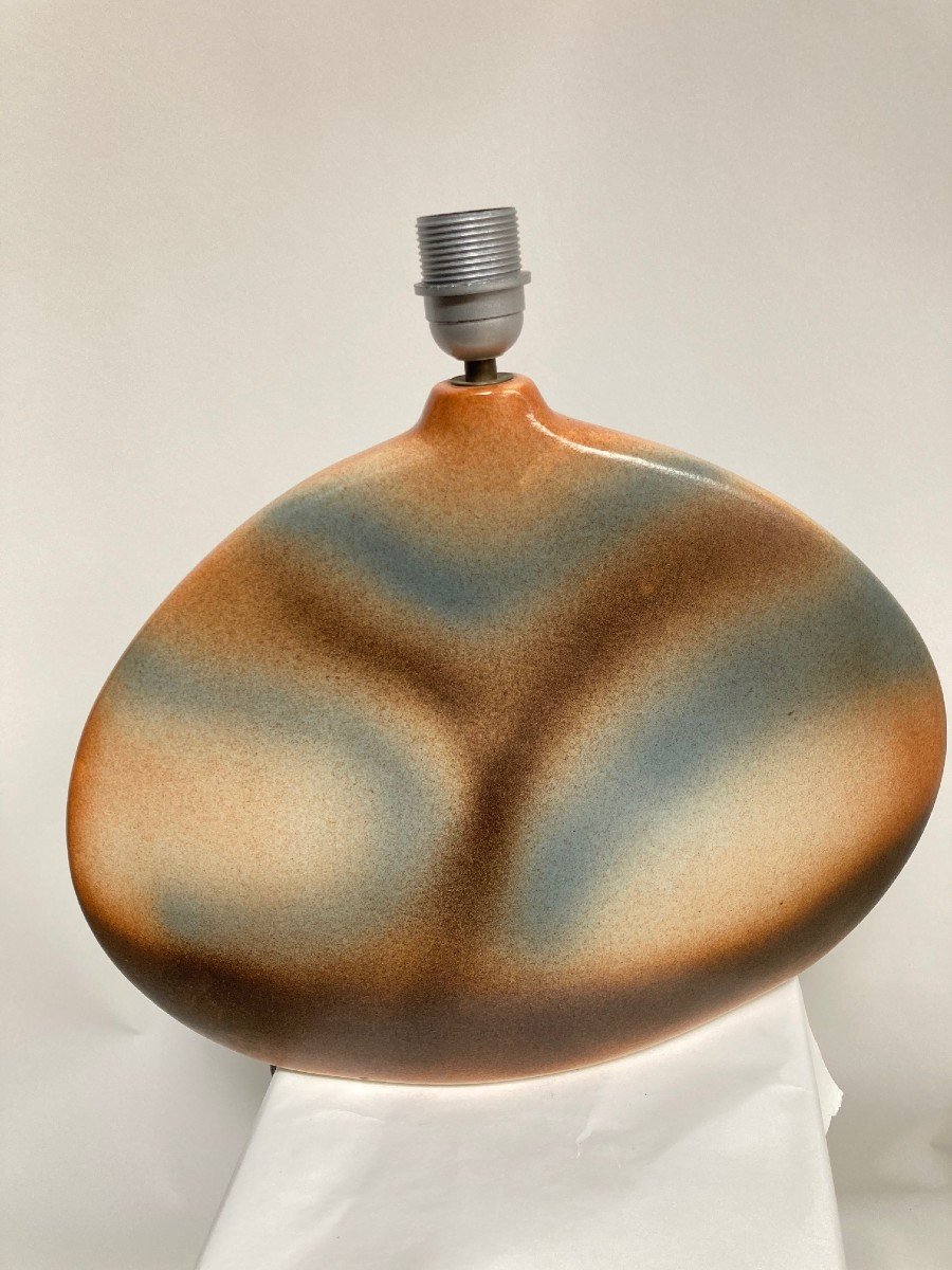 1970 Ceramic Lamp In The Style Of  Vallauris-photo-3