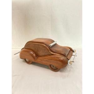Box From The 50s In The Shape Of A Car