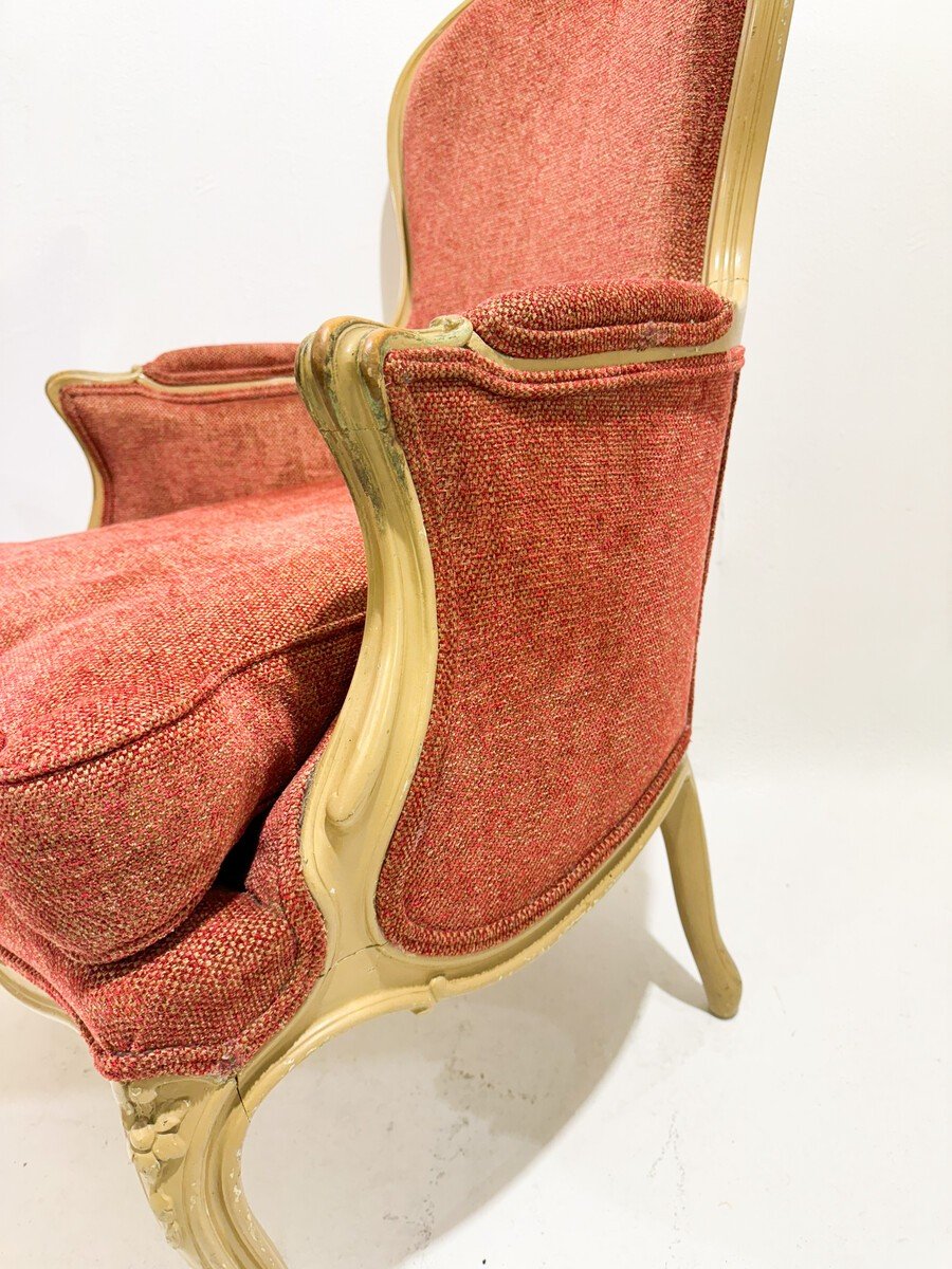 Paire De Fauteuils De Style Louis XV-photo-3