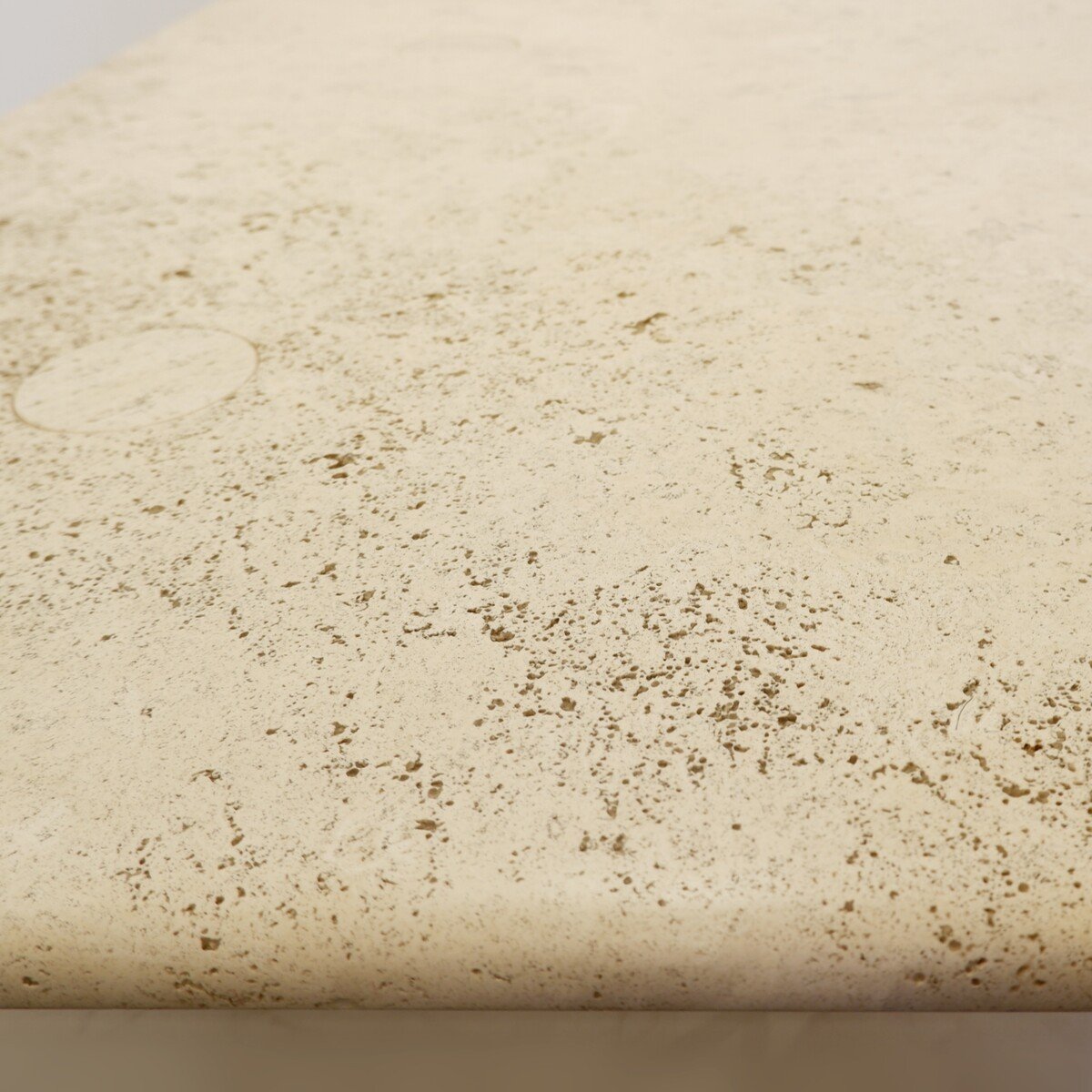 Travertine Coffee Table Angelo Mangiarotti-photo-4