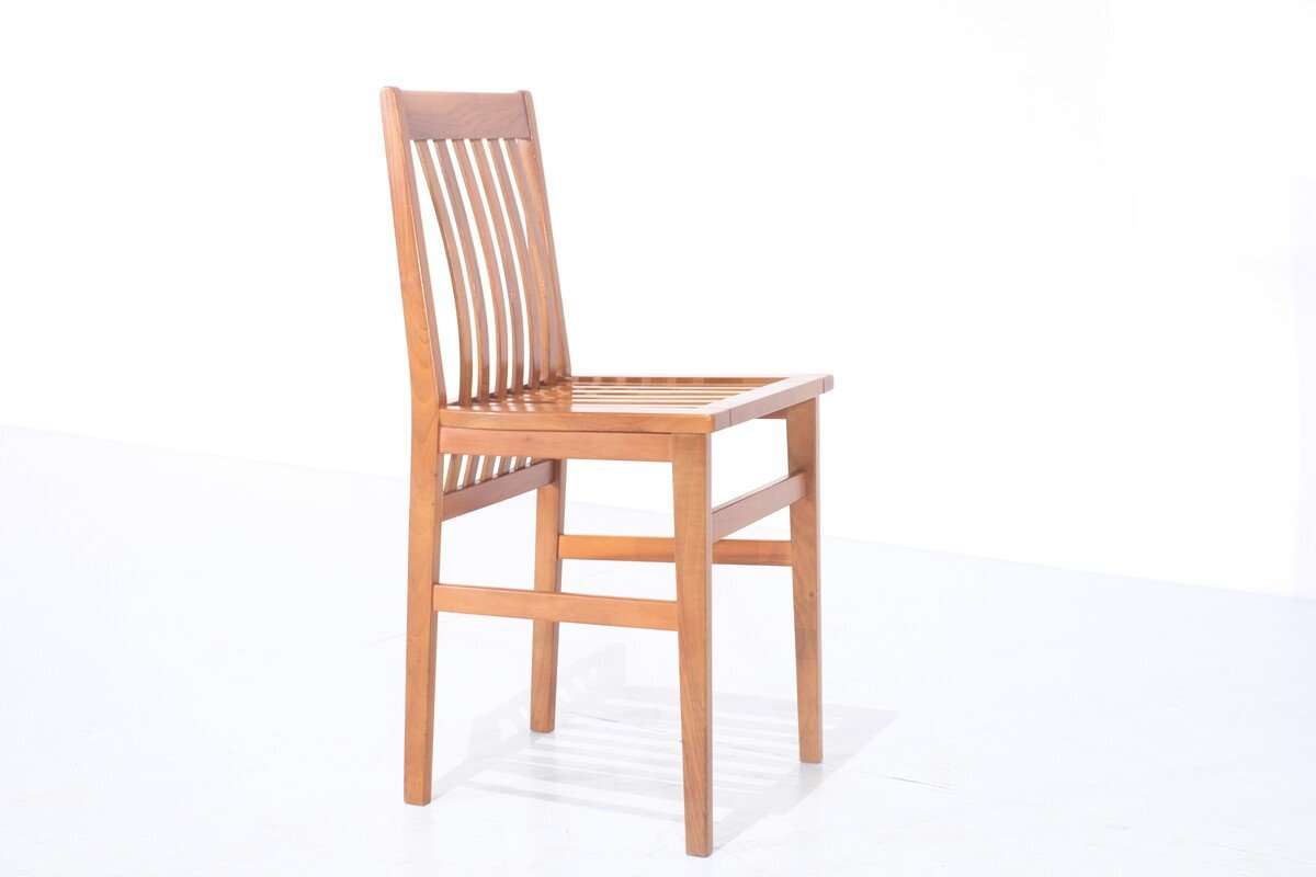 Set Of 5 Milano Chairs By Aldo Rossi, Molteni-photo-4