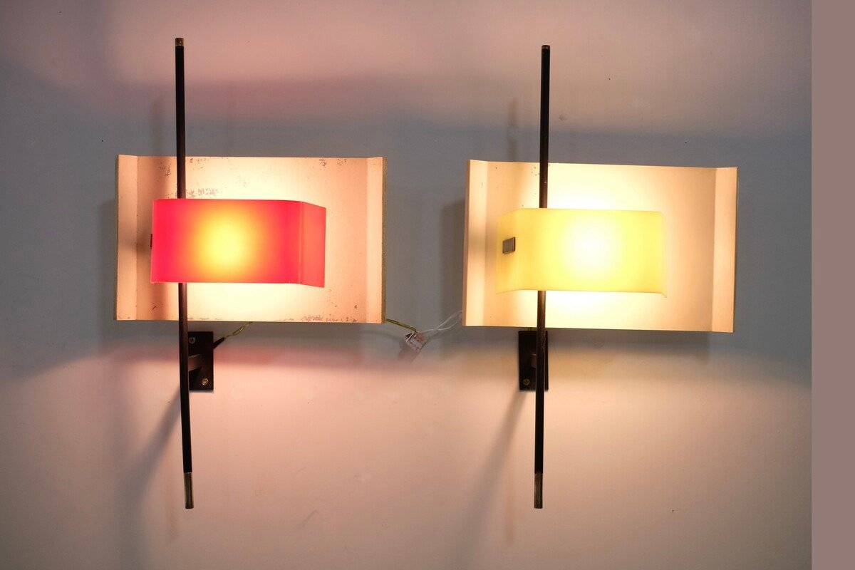 Wall Lamps By Bruno Gatta For Stilnovo, 1955-photo-3