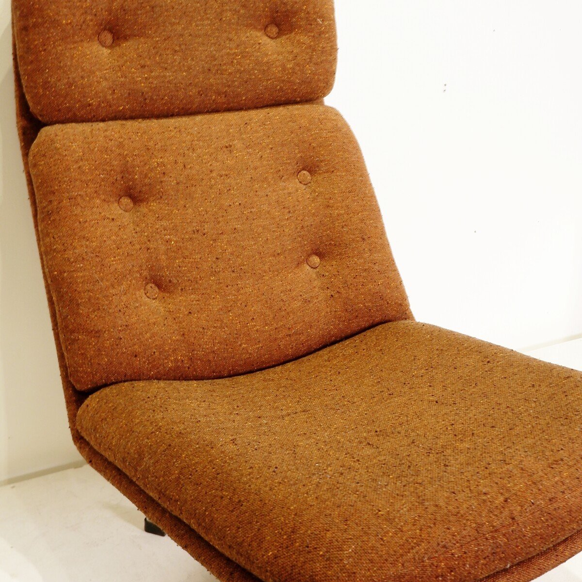 Mid-century Swivel Chair By Up. Závody, Czechoslovakia, 1970s-photo-3