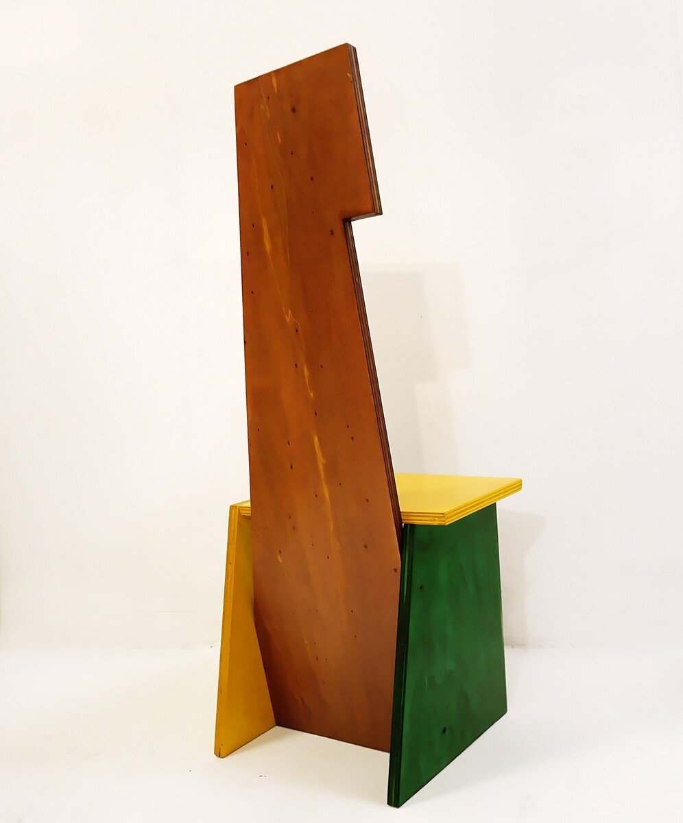 III Constructive Movement Chair, 1980s-photo-3