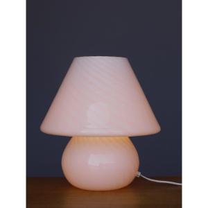 Large “mushroom” Lamp In Murano Glass