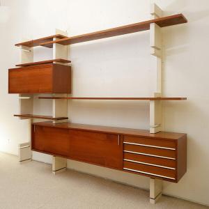 Mid-century Modular Wall Unit “extenso” By Amma Torino, Italy, 1960s