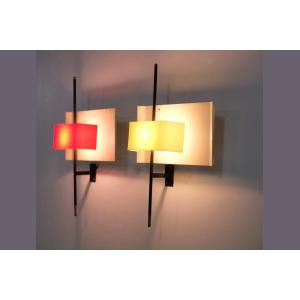 Wall Lamps By Bruno Gatta For Stilnovo, 1955