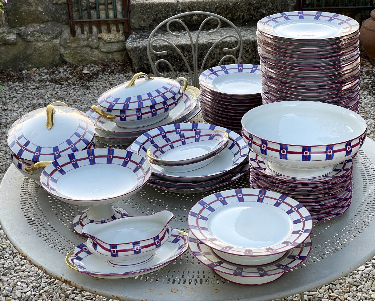 Service de table porcelaine de Limoges