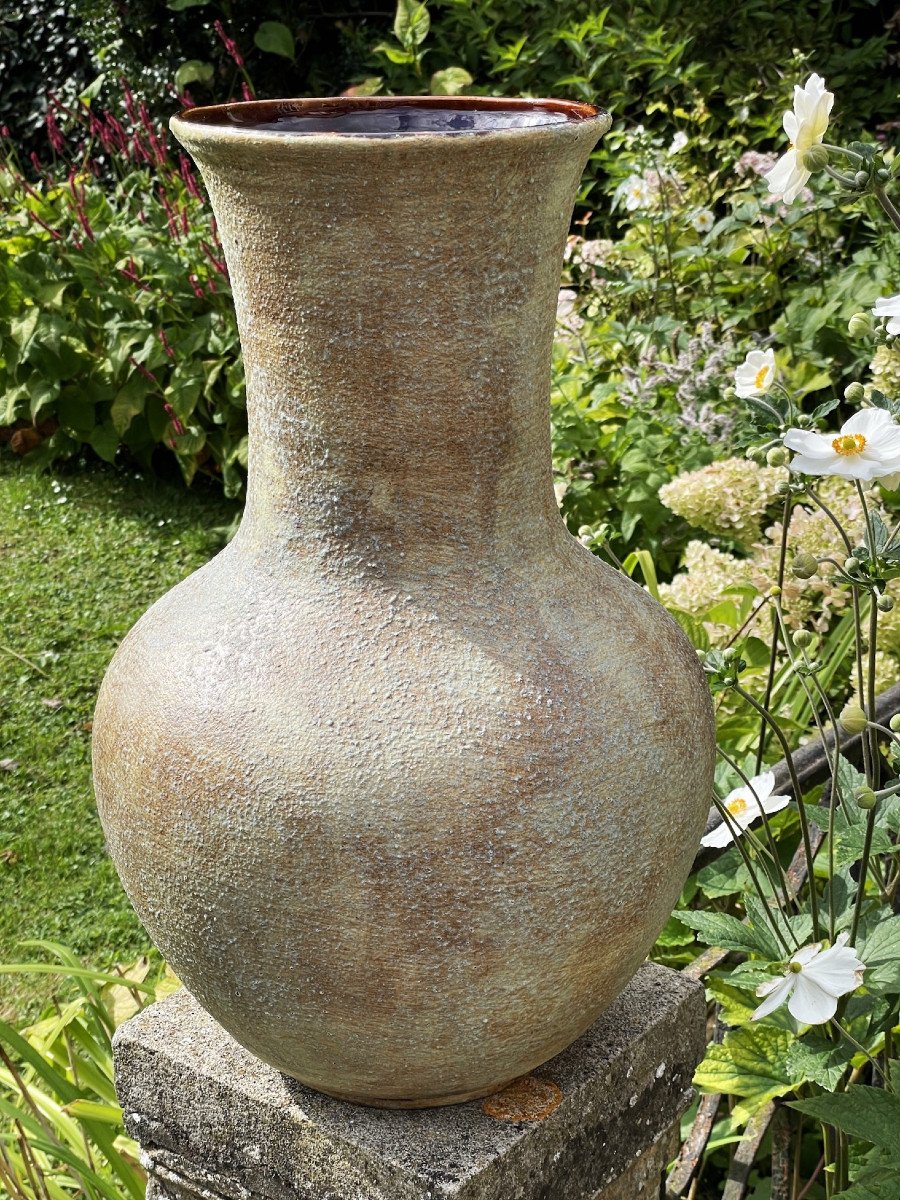 Impressive Ceramic Vase Of St Clement-photo-3