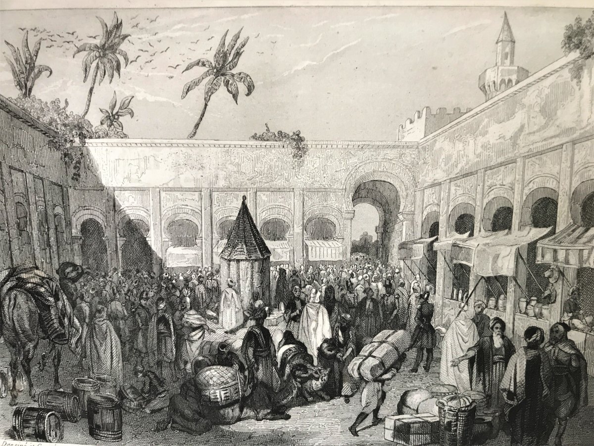 Histoire de l'Algérie française 1846, deux volumes édition originale illustrée