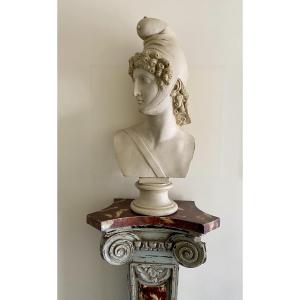 Sculpture, Bust With Phrygian Cap