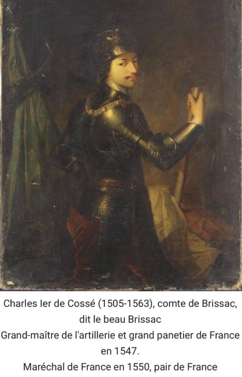 After Robert Le Vrac De Tournieres (1667-1752) - Oil On Canvas Charles De Cossé - Brissac.-photo-4