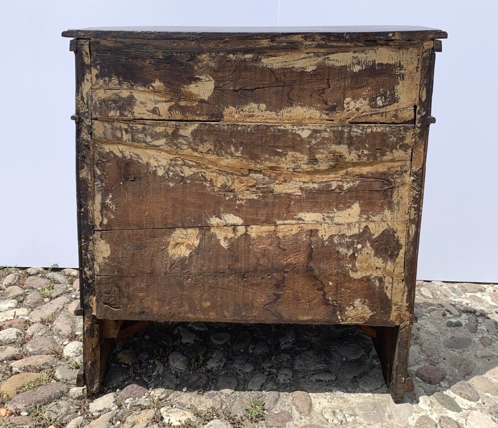 Carved Walnut Cabinet. Friuli, 17th Century.-photo-1