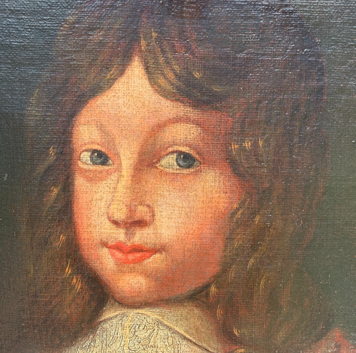 Peintre Italien (18ème Siècle) - Portrait d'Un Petit Prince.-photo-3