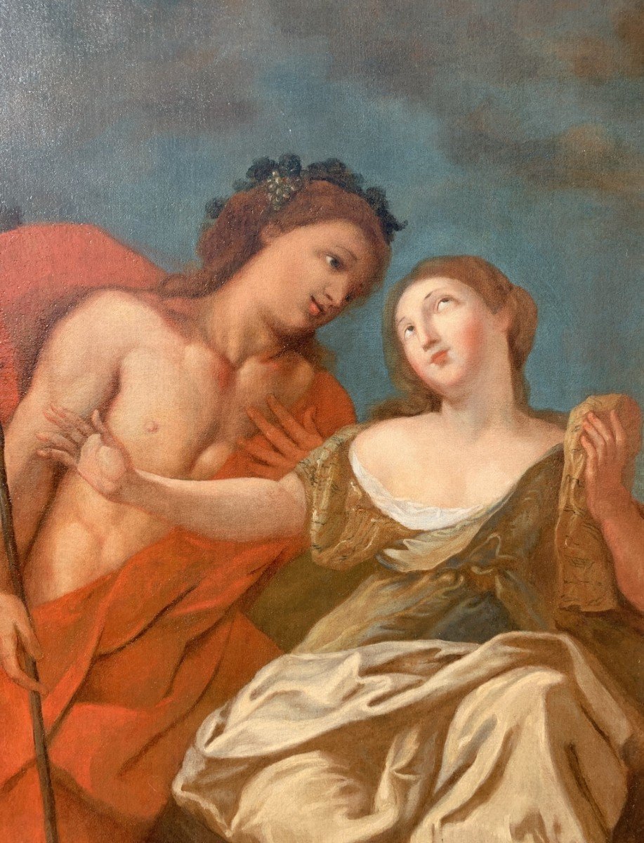 Italian Painter (18th Century) - Bacchus And Ariadne.-photo-3