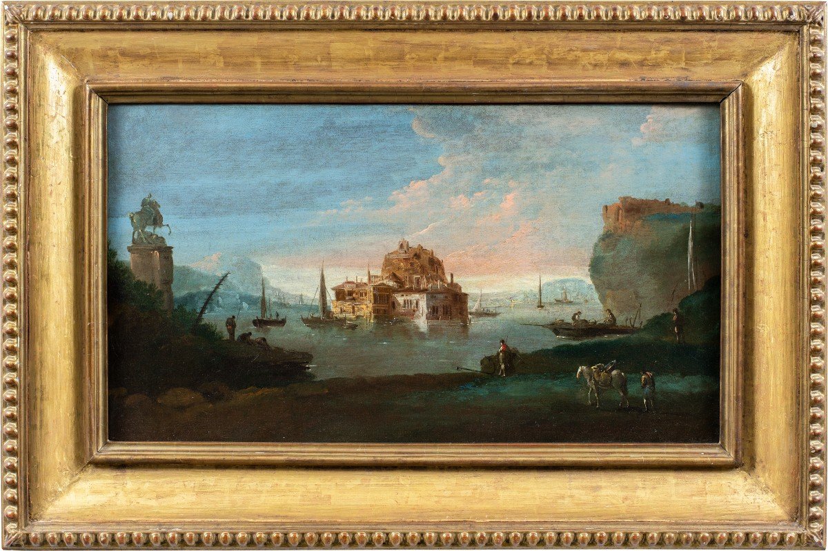 Giuseppe Bernardino Bison (palmanova 1762 - Milan 1844) - Paysage Fantastique.