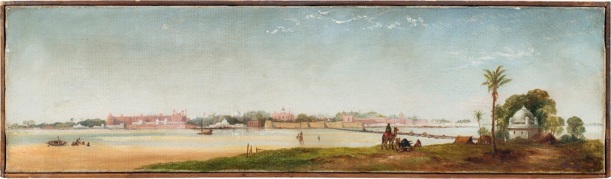 Peintre Italien (daté 1868) - Vue Orientaliste.