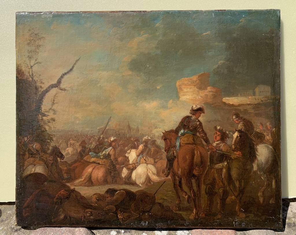 Joseph Parrocel (brignoles 1646 - Paris 1704) Attr. A - Departure For Battle.-photo-4