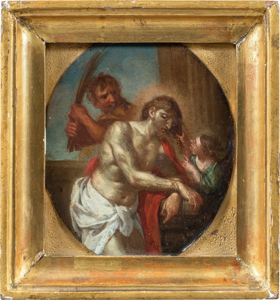 Peintre Italien (18ème Siècle) - Flagellation.