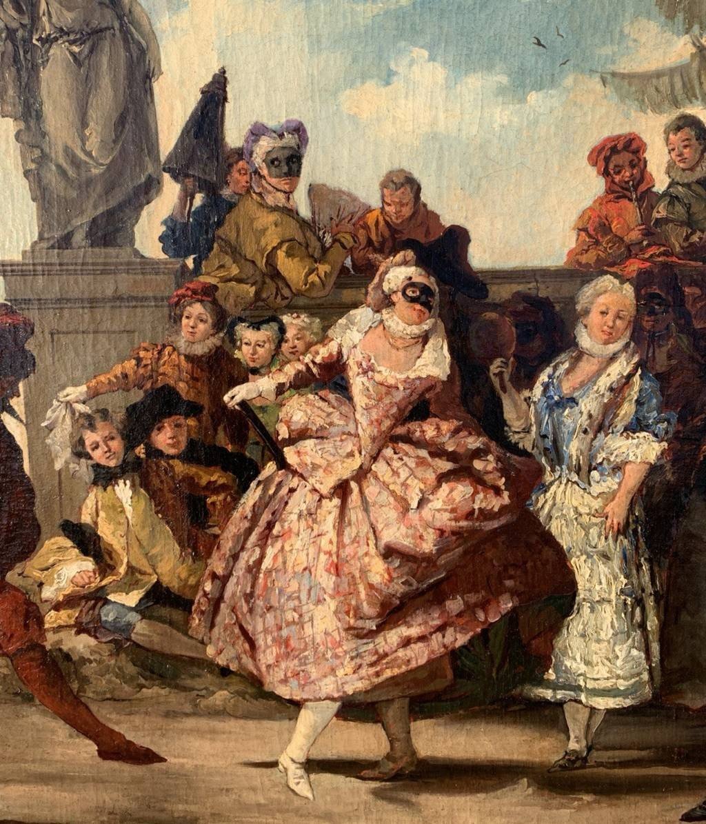 Follower Of Giandomenico Tiepolo (19th Century) - The Minuet.-photo-2