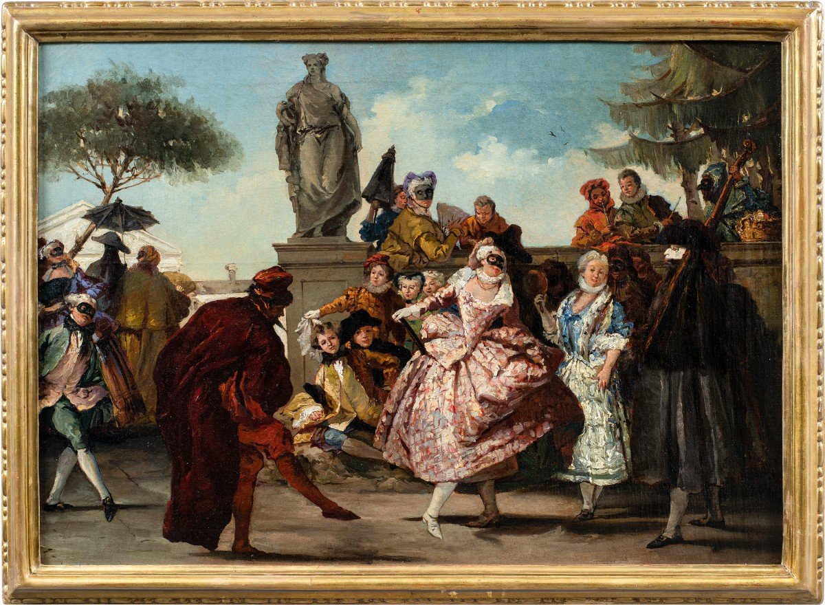 Follower Of Giandomenico Tiepolo (19th Century) - The Minuet.