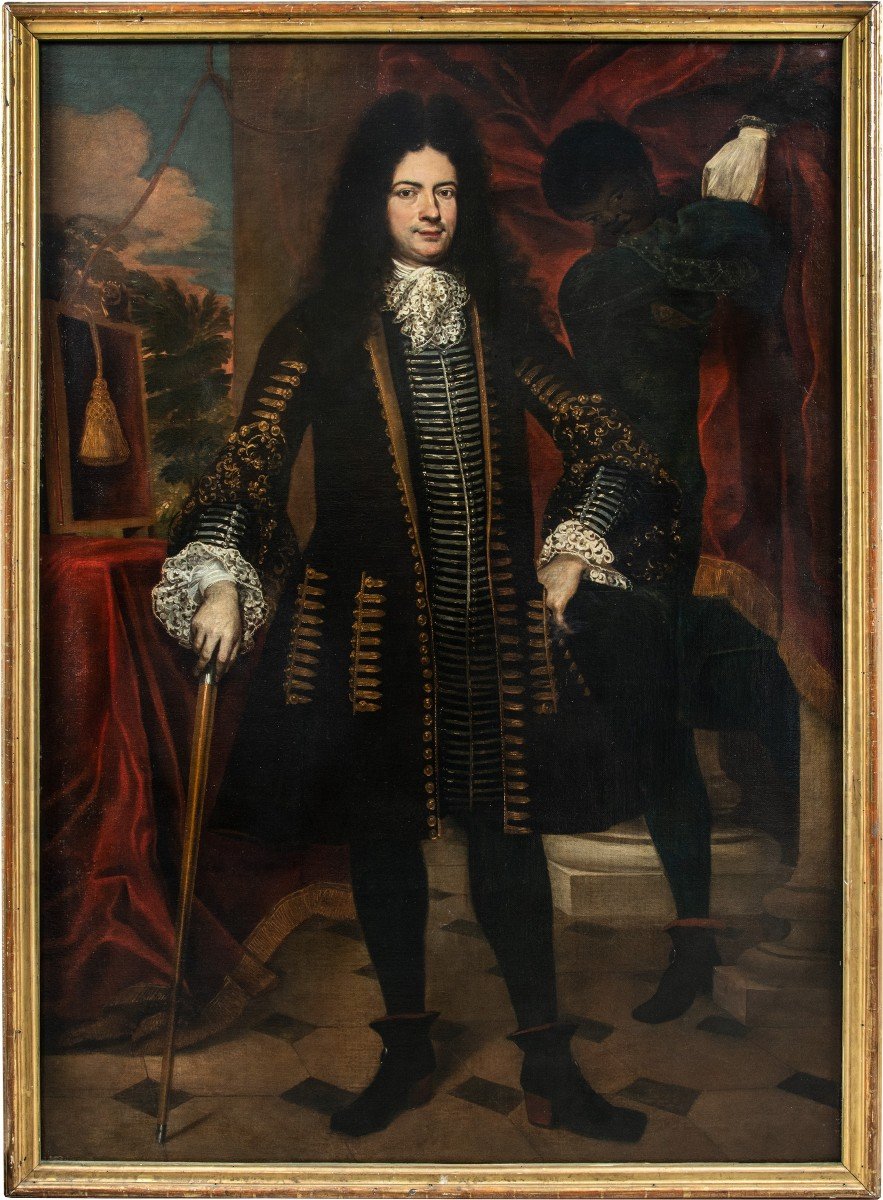 Giovanni Bernardo Carbone (gênes 1614 – Gênes 1683) - Portrait d'Un Gentilhomme.