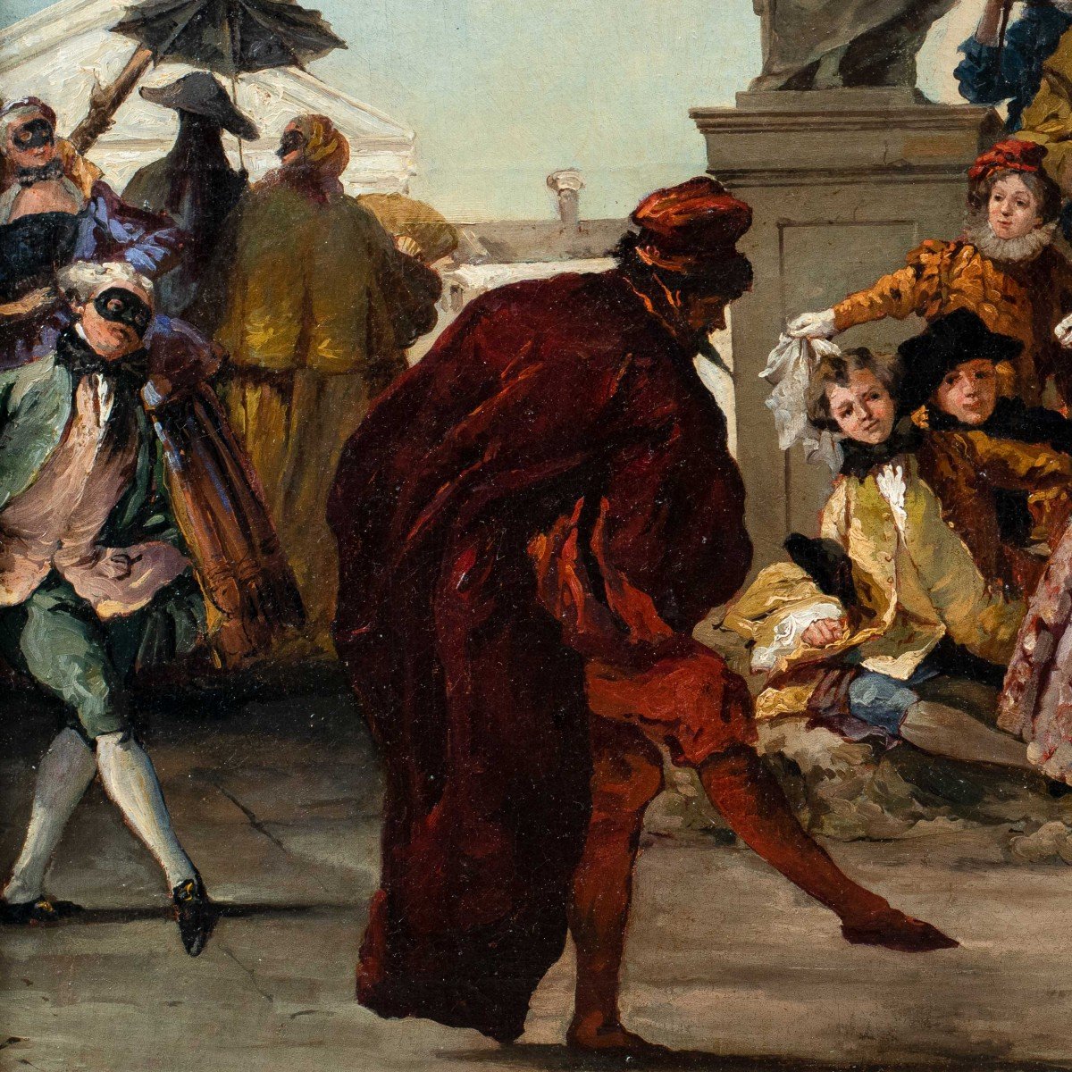 Follower Of Giandomenico Tiepolo (19th Century) - The Minuet.-photo-3