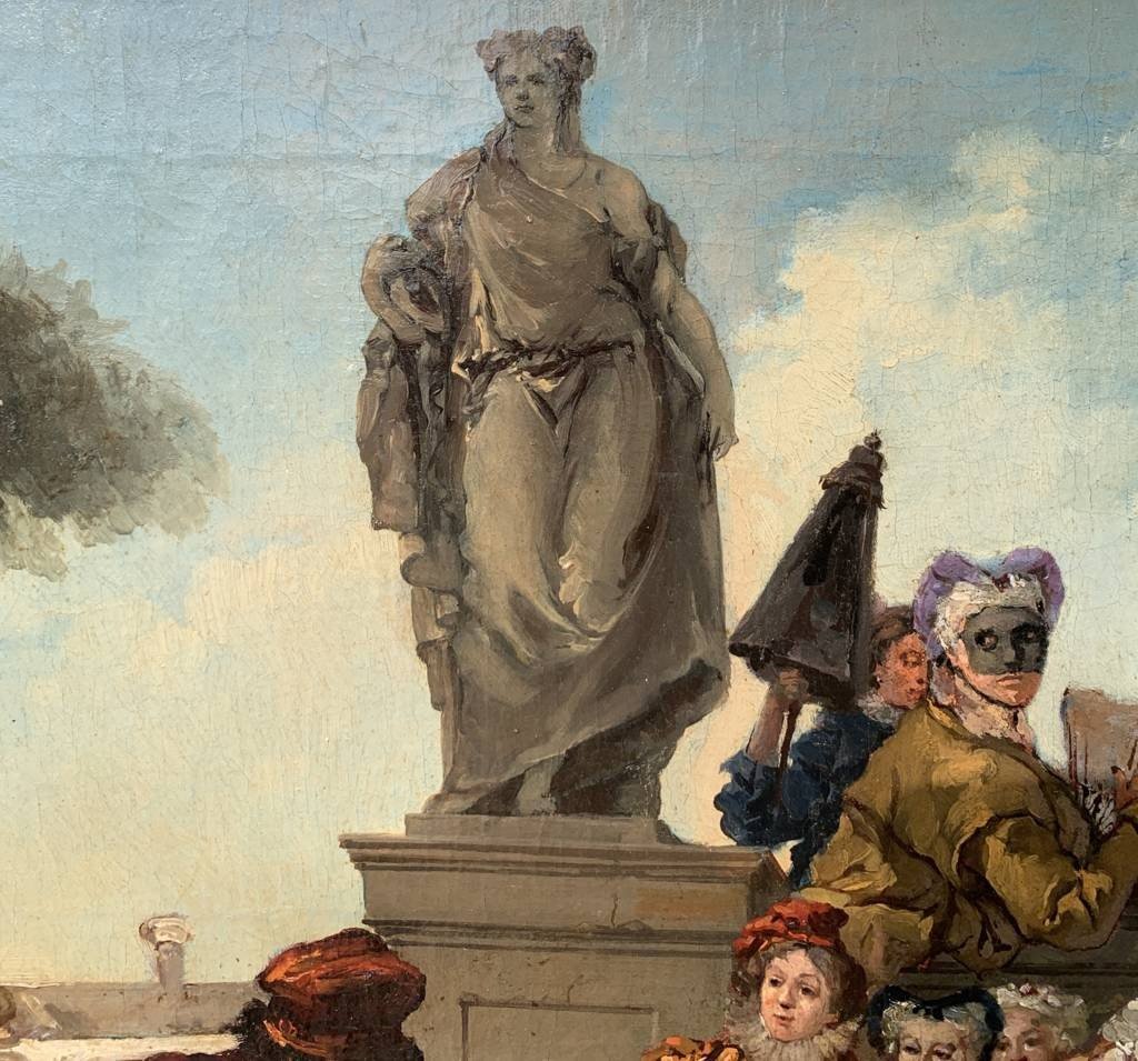 Follower Of Giandomenico Tiepolo (19th Century) - The Minuet.-photo-4