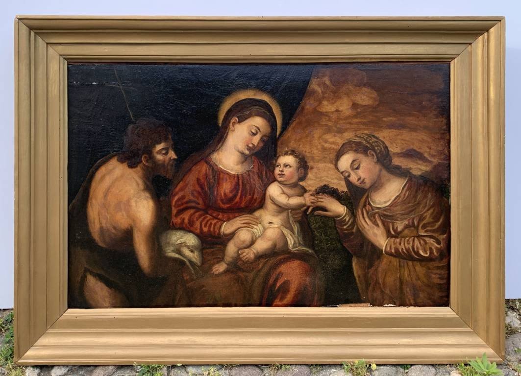 Polidoro Da Lanciano (lanciano Ca. 1515 - Venice 1565) Workshop Of - Madonna And Child-photo-1