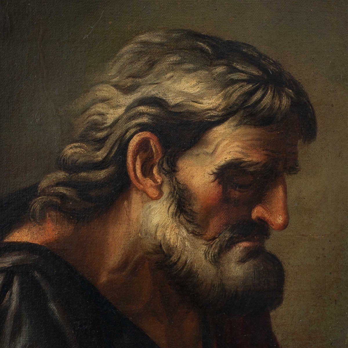 Jusepe De Ribera (xàtiva 1591 - Naples 1652) Cercle De - Saint Joseph.-photo-2