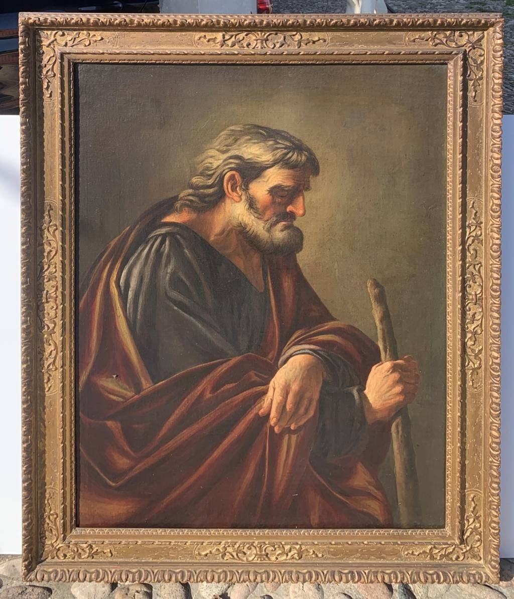 Jusepe De Ribera (xàtiva 1591 - Naples 1652) Cercle De - Saint Joseph.-photo-1