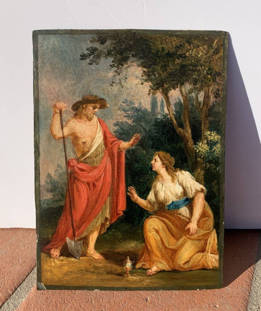 Peintre Italien (xviiie Siècle) - Noli Me Tangere.-photo-4