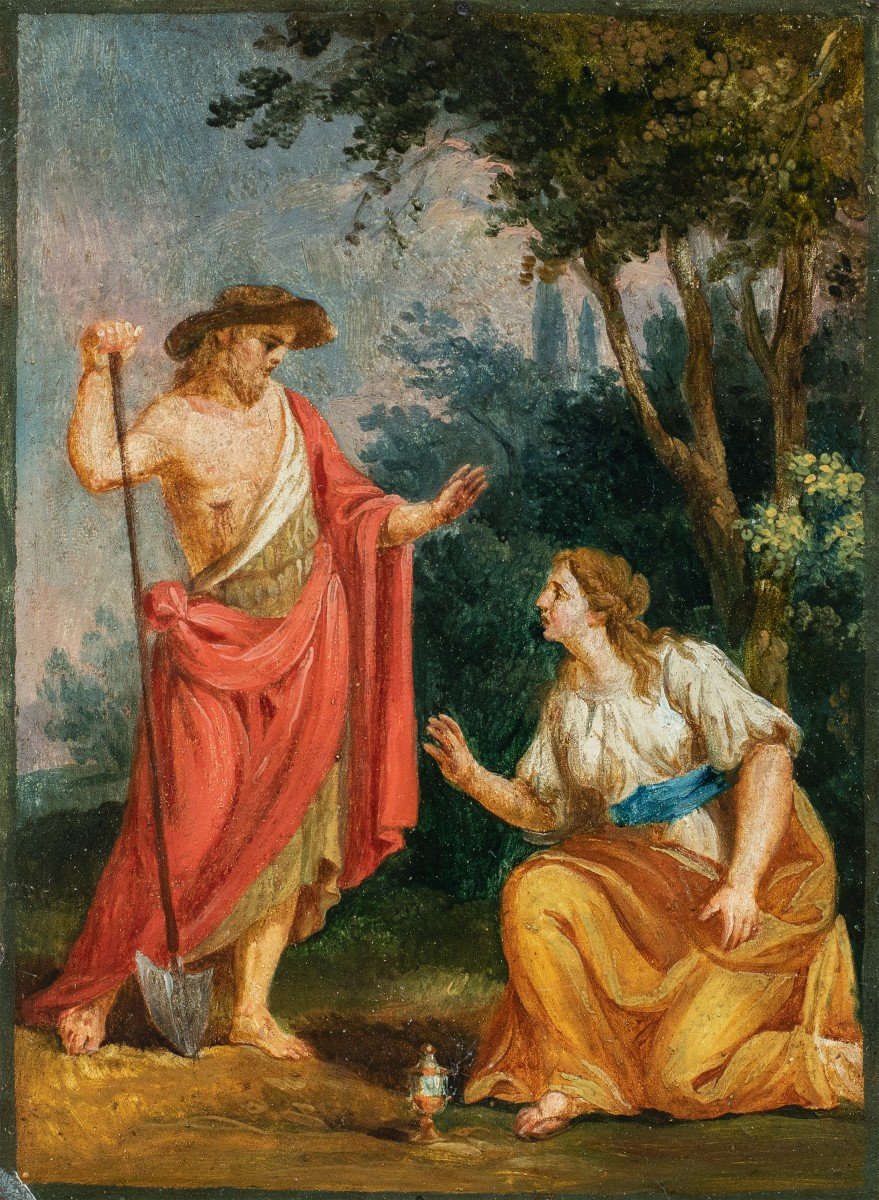 Peintre Italien (xviiie Siècle) - Noli Me Tangere.