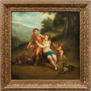 Italian Painter (18th-19th Century) - Mythological Scene.