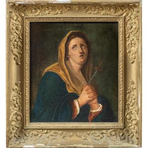 Peintre Italien (début Du XIXe Siècle) - Mater Dolorosa.