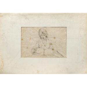 Italian Artist (18th-19th Century) - Study For A Writer.