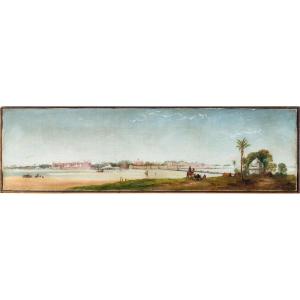 Peintre Italien (daté De 1868) - Vue Orientaliste.